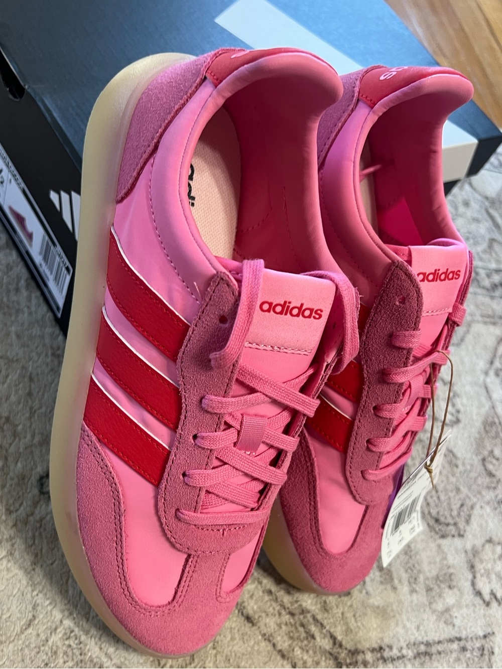 ADIDAS BARREDA DECODE SHOES BLISS PINK